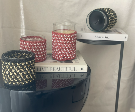 Wooven candle