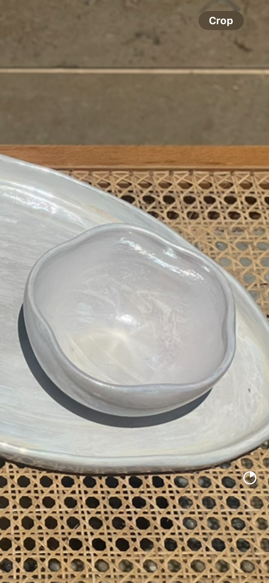 Flow dip bowl
