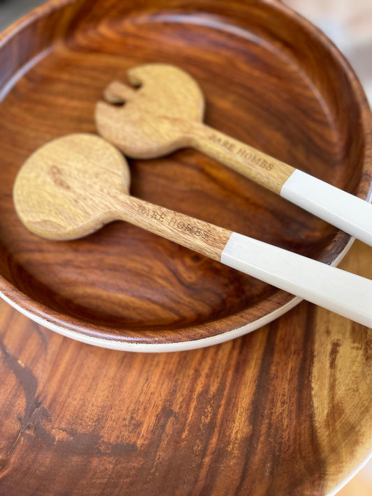 Colored Salad Serving Set